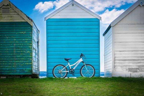 rowerek dziecięcy dziewczęcy Schwinn Shade White 20" zdjęcie lifestyle