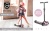 ScootAndRide Highwaykick 5 LED Hulajnoga trójkołowa balansowa ze świecącymi kółkami 5 Plus Rose Banerek