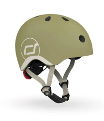 SCOOT AND RIDE Kask dziecięcy Olive  XXS 45-51cm