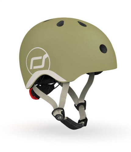 Przejdź do produktu SCOOT AND RIDE Kask dziecięcy Olive  XXS 45-51cm