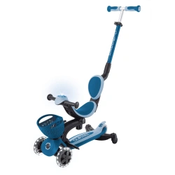 Globber Hulajnoga z siedziskiem GoUp Baby 360 Lights Blue
