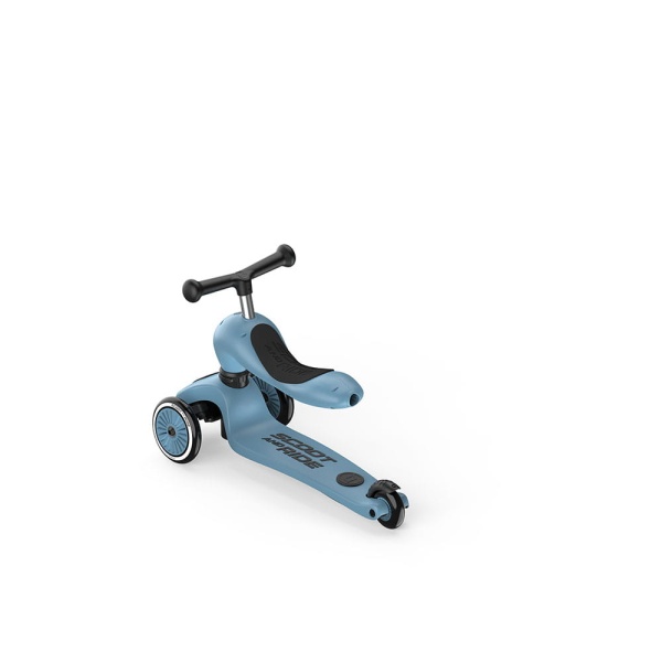 SCOOTANDRIDE Highwaykick 1 Push and Go Steel jeździk widok od tyłu