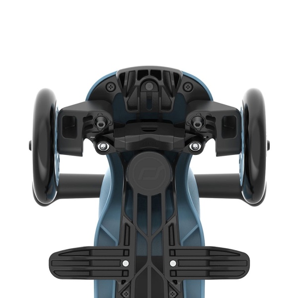 SCOOTANDRIDE Highwaykick 1 Push and Go Steel jeździk z podnóżkiem widok od dołu