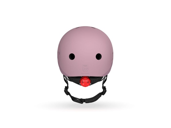kask dla dzieci Scoot And Ride 3+ S-M Wildberry tył