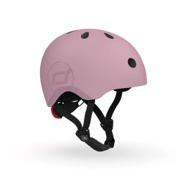SCOOT AND RIDE Kask dziecięcy 3+ Wildberry 51-55cm