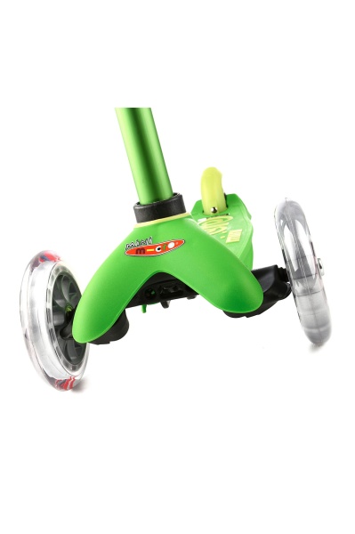 hulajnoga Mini Micro Deluxe Green przód podestu