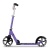 Hulajnoga Micro Cruiser Purple LED Side View Unfolded