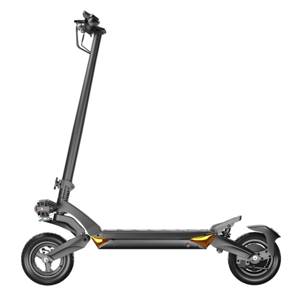 hulajnoga elektryczna Ruptor R3 800W - czarna - widok od boku