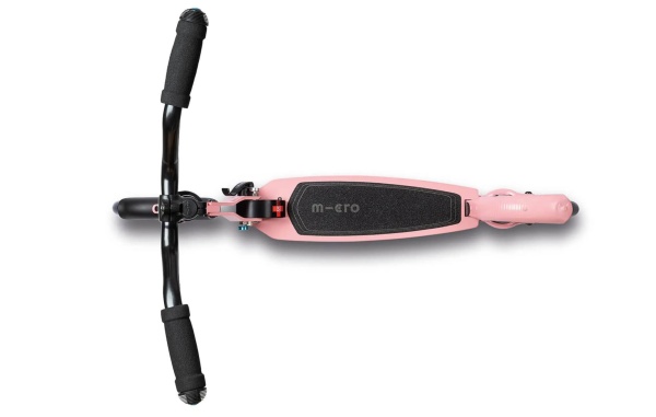 hulajnoga dziecięca młodzieżowa Micro Speed Deluxe Neon Rose widok od góry