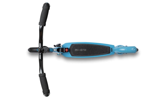 hulajnoga dziecięca młodzieżowa Micro Speed Deluxe Alaskan Blue widok od góry