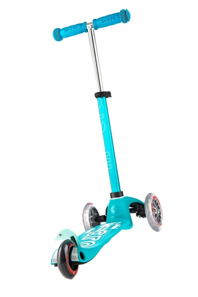 hulajnoga Mini Micro Deluxe Aqua widok od tyłu