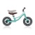 rowerek biegowy Globber Go Bike Elite Air Mint widok od boku podniesione siodełko