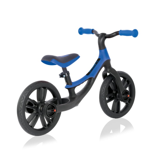 rowerek biegowy Globber Go Bike Elite Navy Blue widok od tyłu