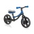 rowerek biegowy Globber Go Bike Elite Navy Blue widok od boku podniesione siodełko