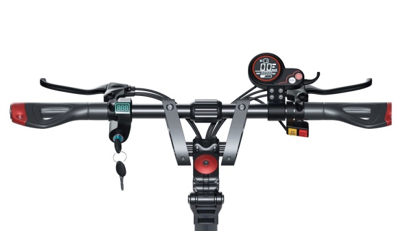 hulajnoga elektryczna 2600W Motus Scooty 10 Pro Sport 2021 widok kierownicy