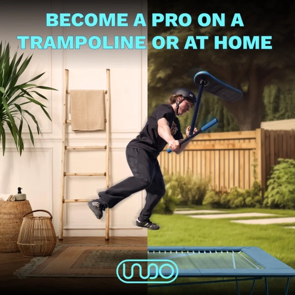 hulajnoga na trampolinę Indo Pro V2 Blue lifestyle