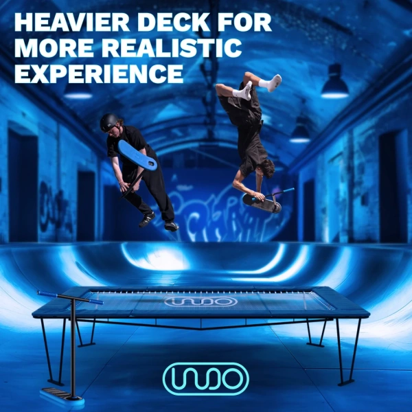 hulajnoga na trampolinę Indo Pro V2 Blue lifestyle foto