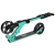 Hulajnoga z amortyzatorem Rideoo 175 City Scooter Mint złożona