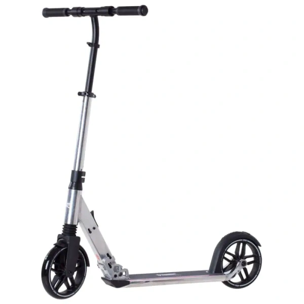 Hulajnoga z amortyzatorem Rideoo 200 Pro City Scooter Silver do 150kg