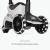 SmarTrike Jeździk 4w1 Xtend Scooter - Cool Gray koła LED