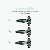 SmarTrike Jeździk 4w1 Xtend Scooter - Soft Green regulowany podest