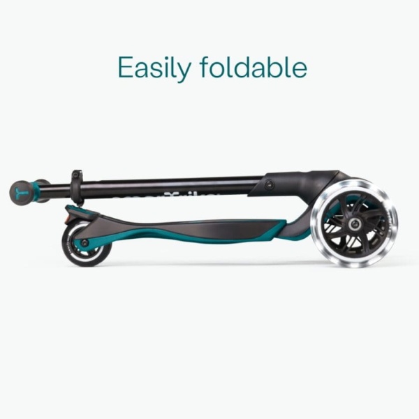 SmarTrike Jeździk 4w1 Xtend Scooter - Teal widok po złożeniu