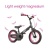 Rowerek biegowy z dołączanymi pedałami SmarTrike 3-7lat Pink magnezowa rama