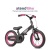 Rowerek biegowy z dołączanymi pedałami SmarTrike 3-7lat Pink najlepszy rowerek do nauki jazdy