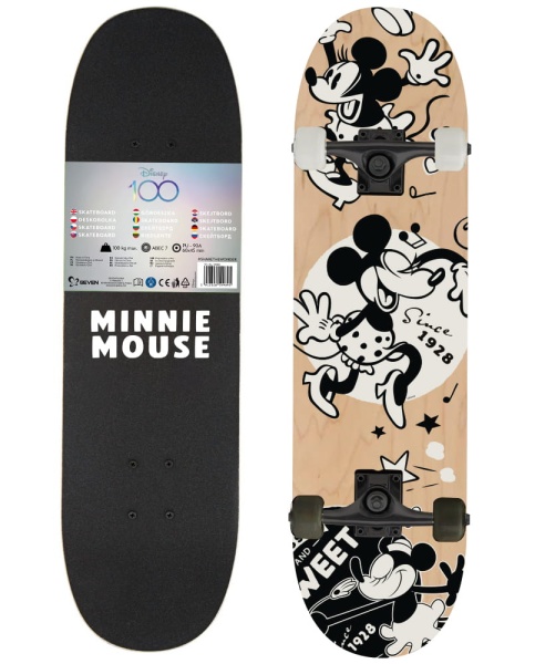 Seven - deskorolka drewniana duża D100 Minnie Classic opakowanie