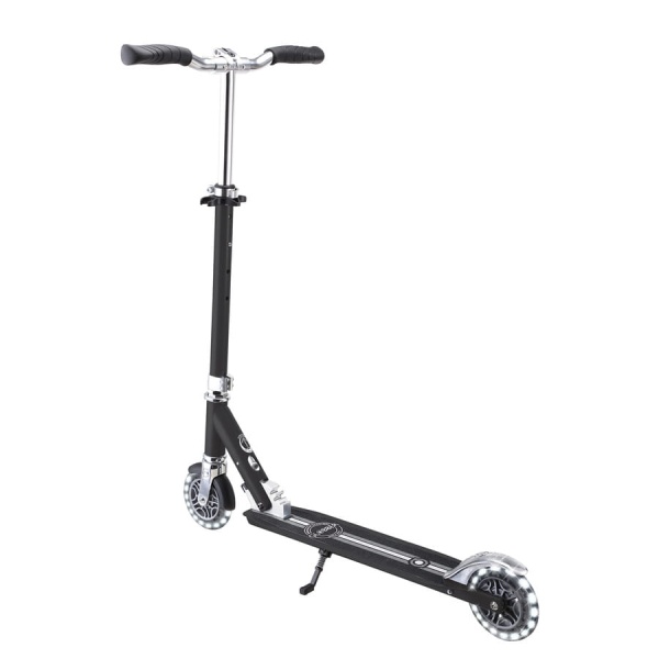 Globber hulajnoga Flow Element Lights Black widok od tyłu