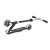 Globber hulajnoga Flow Element Lights Black widok złożonej