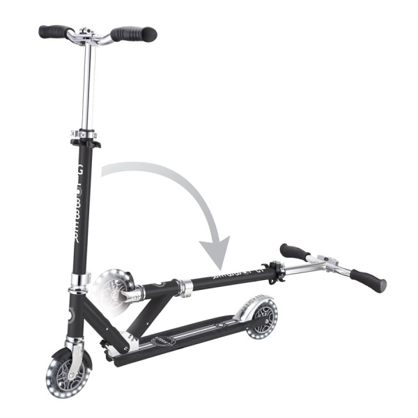Globber hulajnoga Flow Element Lights Black składanie