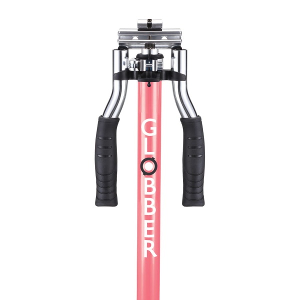 Globber hulajnoga Flow Element Lights Coral Pink kierownica