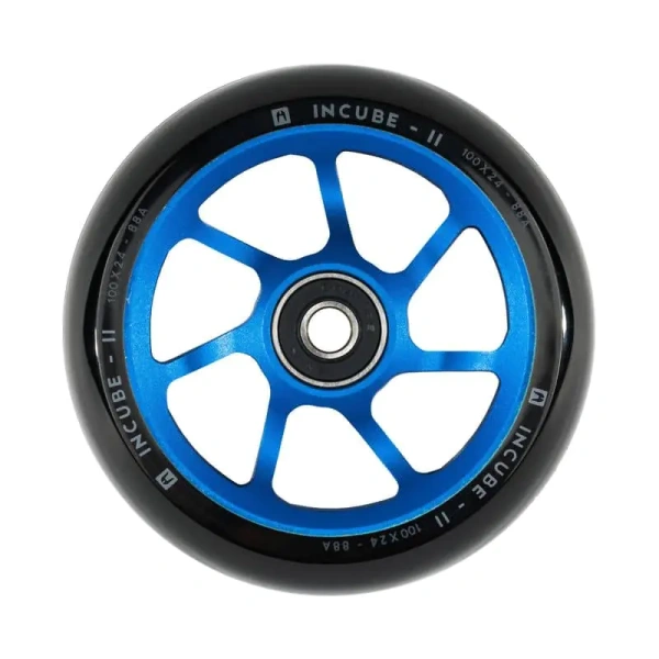 Ethic koło do hulajnogi wyczynowej Incube Wheel 110 Blue widok od boku