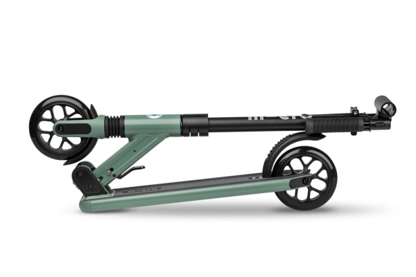 Hulajnoga Micro Sprite Suspension - Olive Green widok hulajnogi złożonej