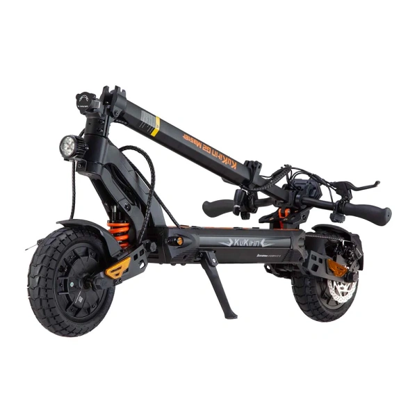 Hulajnoga elektryczna Kukirin G2 MASTER 2*1000W 20,8Ah 70km widok od przodu złożona