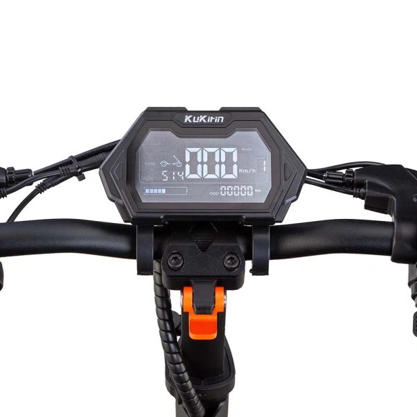 Hulajnoga elektryczna Kukirin G2 MASTER 2*1000W 20,8Ah 70km widok wyświetlacz