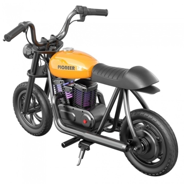 Hyper GoGo motocykl elektryczny Pioneer 12 PLUS - Pomarańczowy widok od lewej