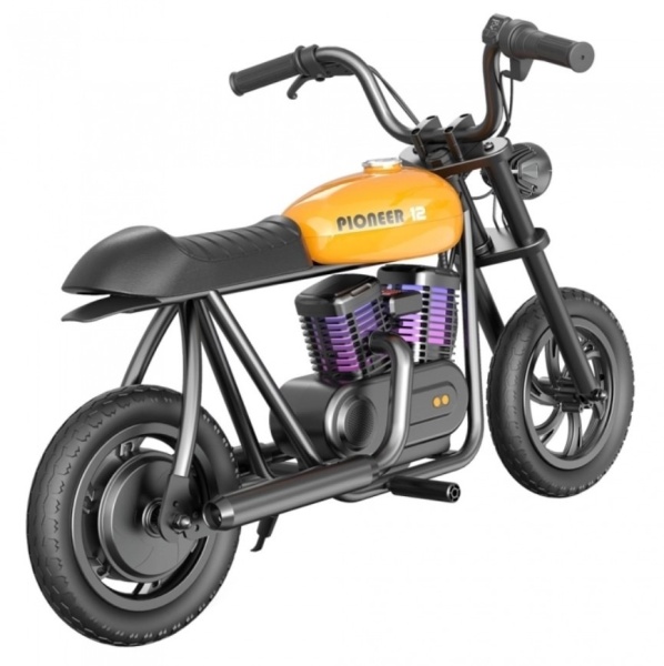 Hyper GoGo motocykl elektryczny Pioneer 12 PLUS - Pomarańczowy widok od prawej