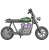 Hyper GoGo motocykl elektryczny Pioneer 12 PLUS - Zielony widok prawy profil