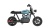 Hyper GoGo motocykl elektryczny Pioneer 12 PLUS - Niebieski widok od boku