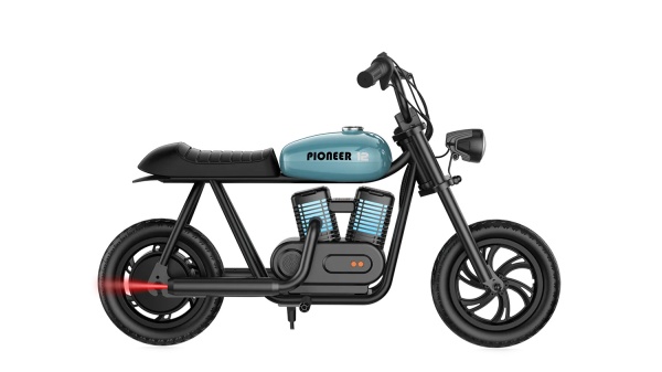 Hyper GoGo motocykl elektryczny Pioneer 12 PLUS - Niebieski widok od boku