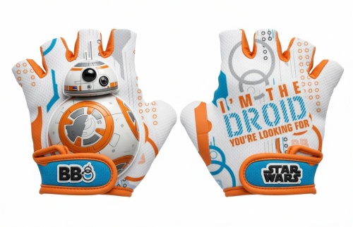 Przejdź do produktu Rękawiczki rowerowe dziecięce DISNEY - Star Wars BB8