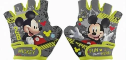 Rękawiczki rowerowe dziecięce DISNEY - Mickey Green