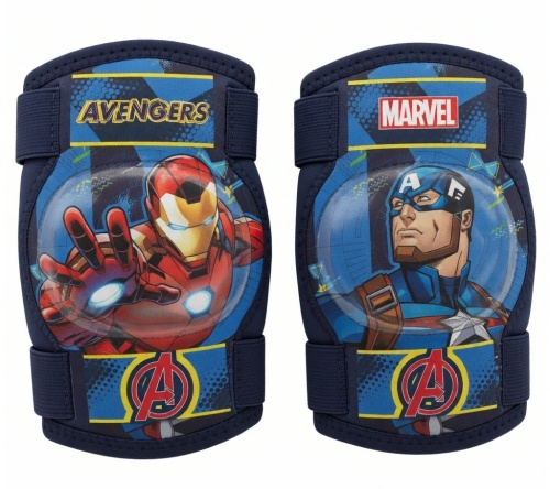 Przejdź do produktu Ochraniacze rowerowe na kolana i łokcie AVENGERS