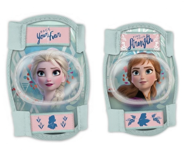 Ochraniacze rowerowe na kolana i łokcie FROZEN 2