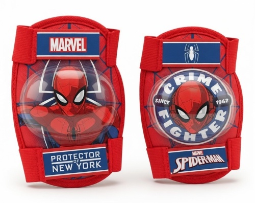 Przejdź do produktu Ochraniacze rowerowe na kolana i łokcie SPIDERMAN