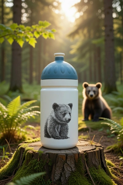 Zdrowy Bidon 0,5L - Niedźwiedź Kuba LS
