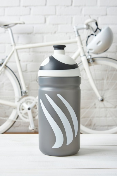 Zdrowy Bidon 0,5L Bike Edition - Biały LS