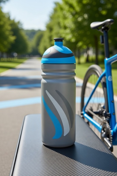 Zdrowy Bidon 0,7L Bike Edition - Niebieski LS